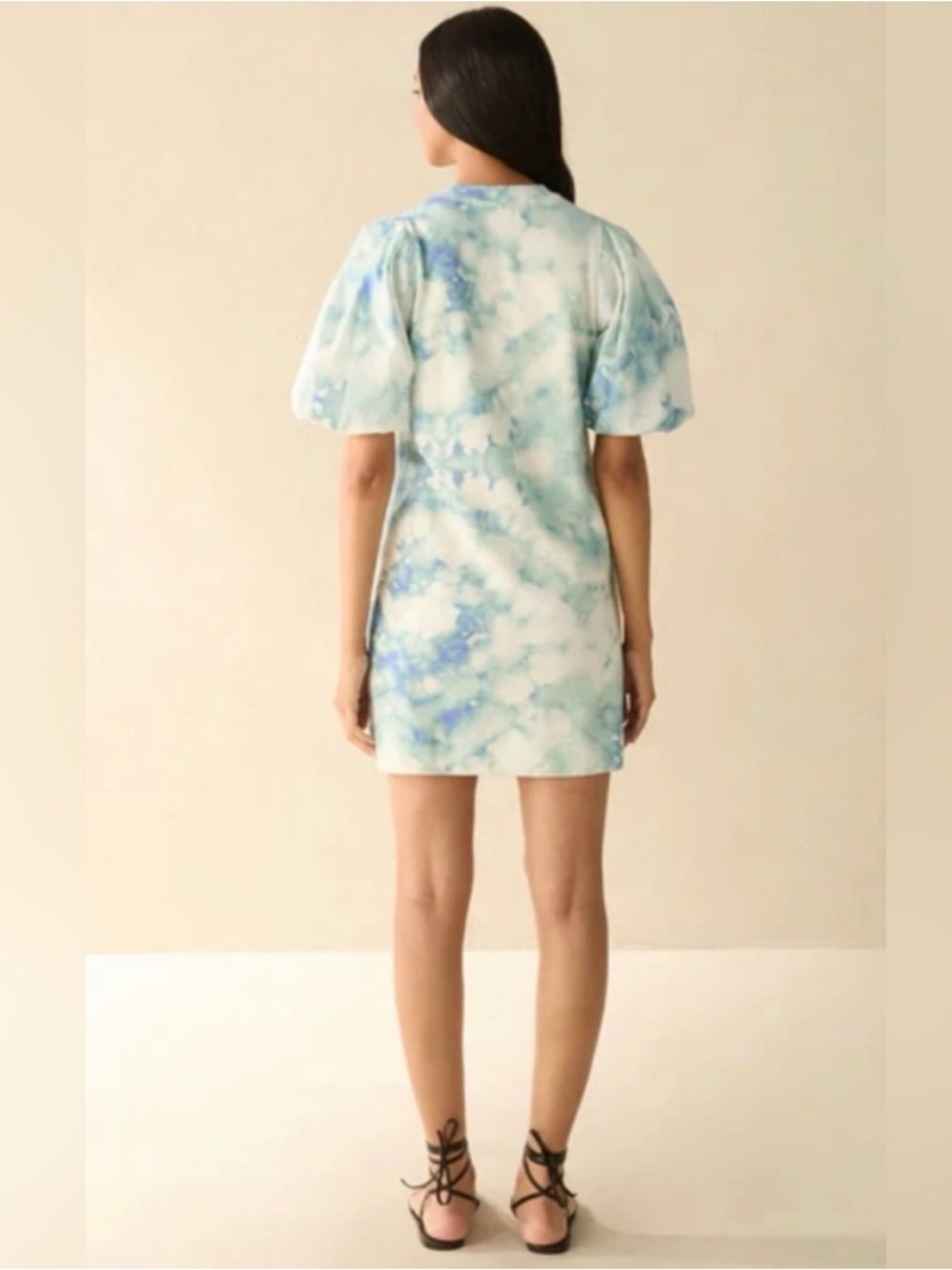 Marie Oliver Evie Dress In Autumn Sky - Picture 2 of 8